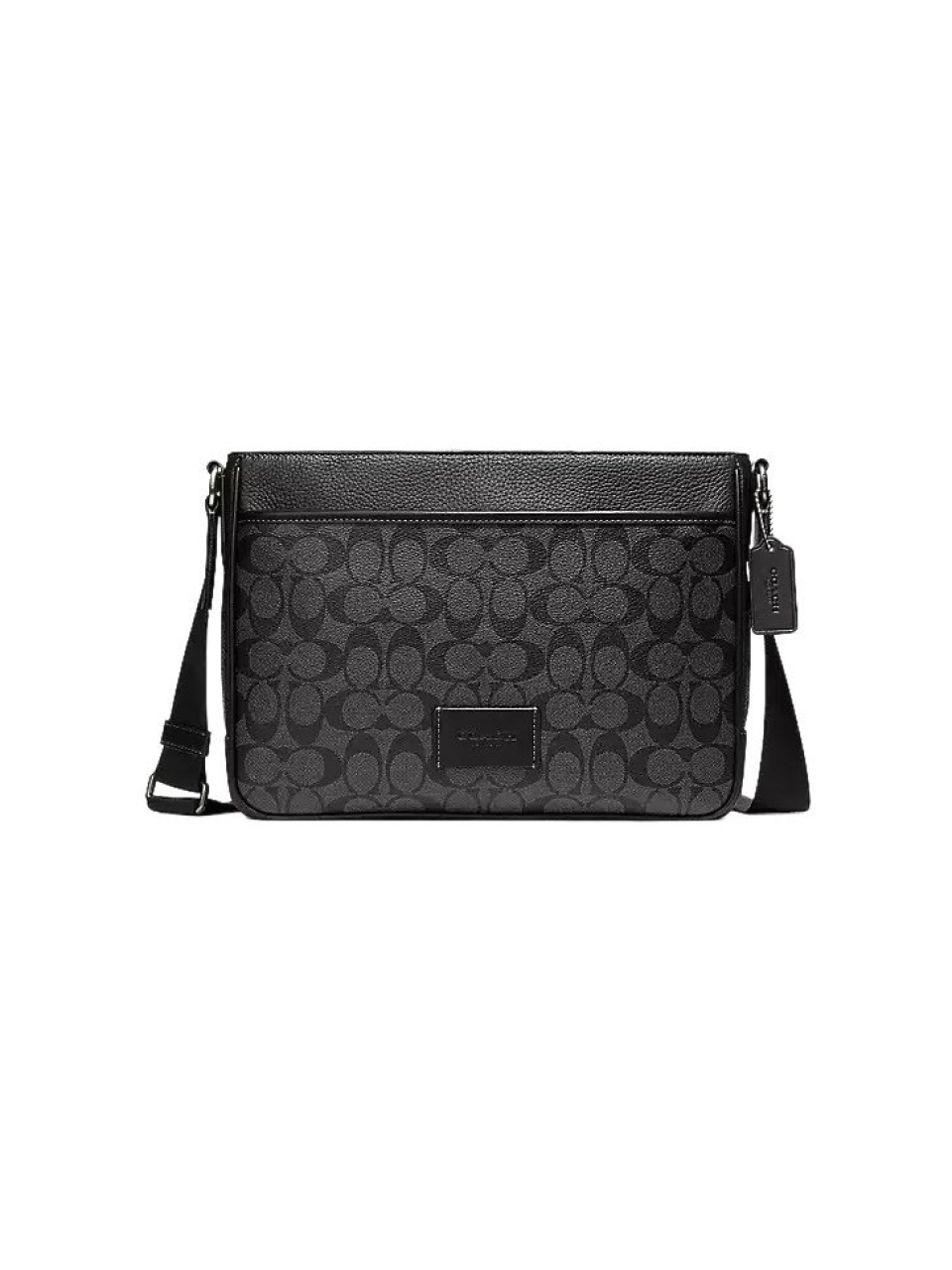 Мужская сумка-мессенджер Coach District из канвы Signature